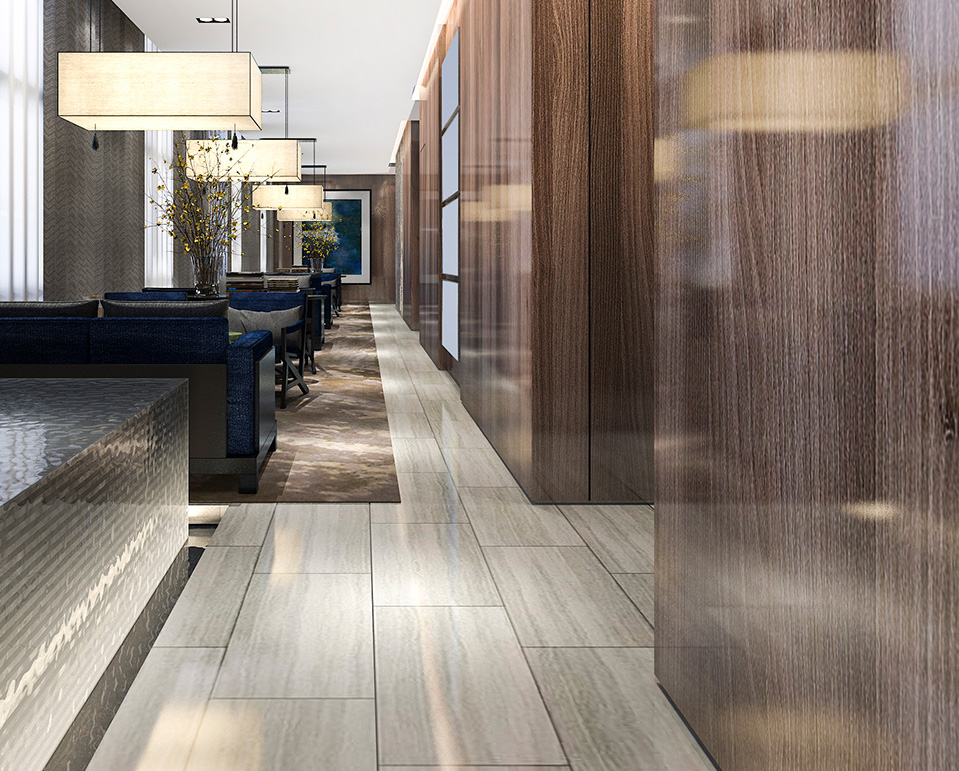 PVC-lattia