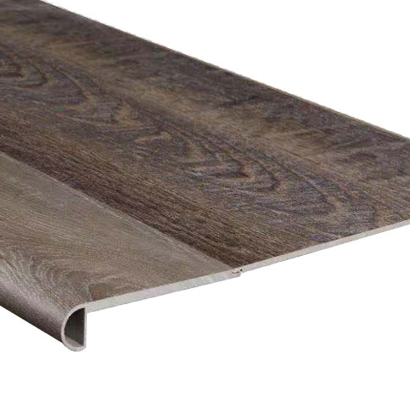 Paloa hidastava SPC Flush Stair Nose Listaus